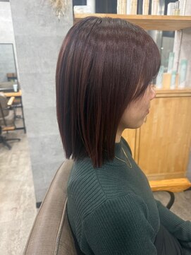 ソイクフ 四条大宮店(SOY-KUFU) 20代30代40代◎おしゃれ女子ニュアンスカラーウェーブヘア