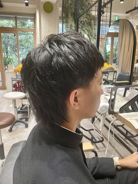 ゼスト 三鷹店(ZEST) スパイキーショートニュアンスパーマ眉毛カット/三鷹/吉祥寺/み