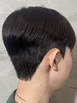 ノラ ヘアーサロン(NORA HAIR SALON) 韓国シースルーマッシュカルマパーマダウンパーマ黒髪マッシュ