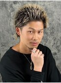 ハイトーンスパイキーショート/メンズ/新橋/理容室