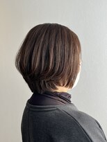ランプヘアーデザイン(LAMP HAIR DESIGN)&nbsp;【堀田 奈穂】ナチュラルショートボブ/50代60代/