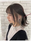 ボブ/インナーカラー/髪質改善/縮毛矯正5220