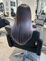 キング 枚方店(K!ng)&nbsp;縮毛矯正髪質改善ハイライトレイヤーカット枚方美容室エクステ