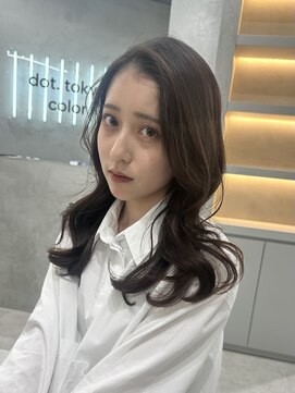 ドットニュー 横浜店(dot.nyu) 【艶カラー×顔周りカット】韓国/韓国ヘア/町田/町田駅/学割