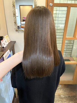 ロチカバイドールヘアー 心斎橋(Rotika by Doll hair) olive　beige