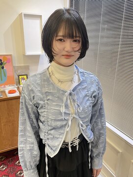 ヘアーアイスカルテット(HAIR ICI QUARTET) 大人美人艶カラーウルフ小顔カット透明感レイヤー