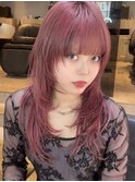 ハッシュカット/韓国風レイヤーカット/Zina福岡天神