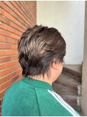 メンズ フェザーパーマ