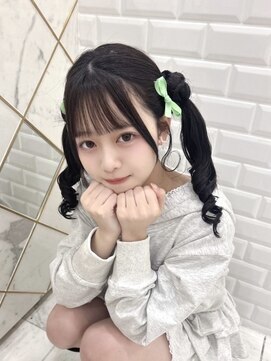 リルミー ミュエナ 大須 矢場町(Lilme myuena) あんこの天海てんちゃん 生誕祭前にヘアメしました♪