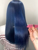 ネクスト 池袋(NEXT)&nbsp;青髪/寒色系/ネイビー/ブルーヘア/ケアブリーチ