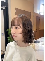 シアン 大須店(CYAN.)&nbsp;ボブ×レイヤー×ウェーブパーマ