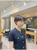 ナチュラルショート/マッシュショート/ショートヘア　渋谷
