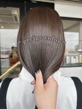 フィルム(FiLMs) ダークグレージュ/艶髪