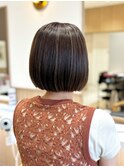 大人上品ハイライトボブ【若江岩田】