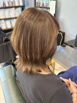 レナータ ヘア(Renata hair)&nbsp;40代50代60代大人可愛いくびれミディ/明るい白髪染め/白髪ぼかし