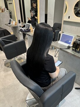 ラピス 福岡天神店(Lapis) カラー/トリートメント/ブルーブラック