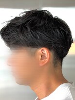 オーガニック リブ 川越(organic+live)&nbsp;冬の大人◎シャドーパーマ刈り上げ×ビジネスショート