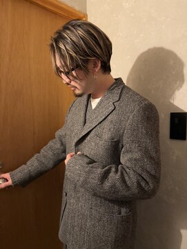 ツールズメンズパーマヘアー 立川店(TooLs MEN'S PERM HAIR) メンズハイライト/バレイヤージュ/立川美容室