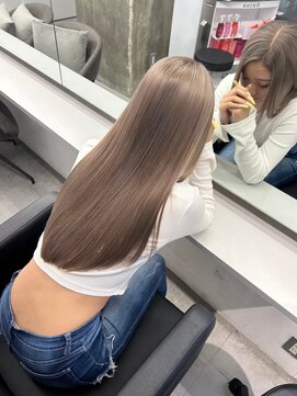 キング 心斎橋店(K!ng) 縮毛矯正髪質改善レイヤーカットトリートメント心斎橋美容室