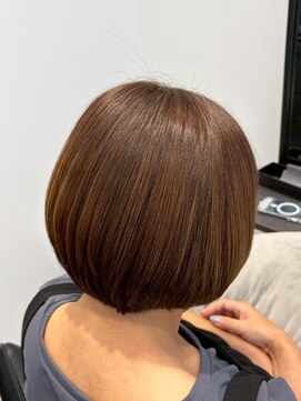 ルスリー 横浜店(Lsurii) 横浜駅/髪質改善縮毛矯正/黒髪/小顔