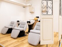 しっかり手洗いシャンプーで洗い流します。