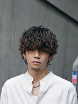 フィフスパーク(fifth PARK)&nbsp;渋谷シャドウパーマ緩め波巻きスパイラルパーマルーズパーマ色気