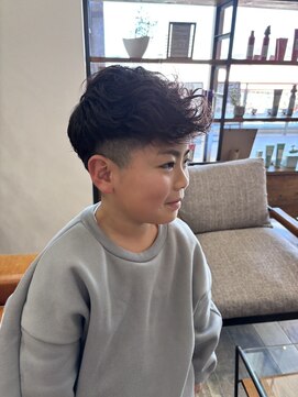 ノート ヘアーサロン(NOTE HAIR SALON) kidsもかっこよく♪kidsパーマ