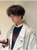 メンズパーマ/波巻き/ツイスト/スパイラル/ニュアンスパーマ