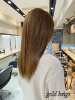 エイト 沖縄豊崎店(EIGHT toyosaki)&nbsp;【EIGHT 豊崎】お客様スタイル_ゴールドベージュ