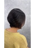 前下りショートボブ