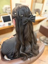 フリージア(freesia) ハーフアップ/髪質改善トリートメント/ヘアアレンジ/ヘアセット