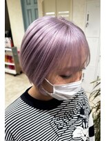 クレア 下北沢(CREA)&nbsp;２０代ブリーチカラー/下北沢/ダブルカラー/レイヤーカット
