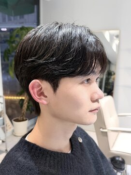ノラ ウメダ(NORA UMEDA) 韓国ヘア カルマパーマ×シースルーマッシュ×ダウンパーマ