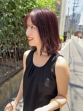 キー(kii) 暖色カラー/福岡暖色/艶カラー/薬院美容室/20代/30代