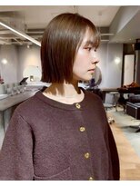 シーン バイ ラッド(SCENE by RAD)&nbsp;小顔魅せレイヤー入りナチュラルショートボブ小顔盛り艶感