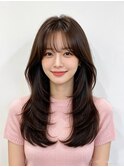 ショートウルフボブバレイヤージュアッシュグレーボーイッシュ