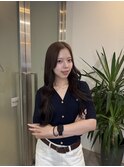チョコレートブラウン/艶カラー/髪質改善トリートメント