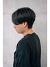 パーマ落とし+メンズカット￥14000