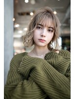 オースティン 錦糸町(AUSTIN)&nbsp;AUSTIN☆外ハネボブアッシュブラウンネオウルフツイストパーマ