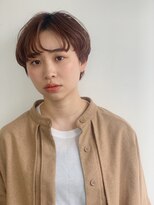 ヘアー アイス 御器所本店(HAIR ICI) 抜け感 NEW ピンク ショート