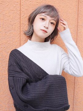 フレア 西口店(FLEAR) 外ハネwhitecolor