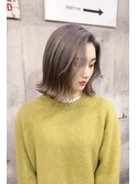 【MIRAC町田店河原崎】アッシュグレージュボブ