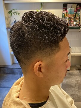 ルアナ(Luana) 前あげフェードスタイル