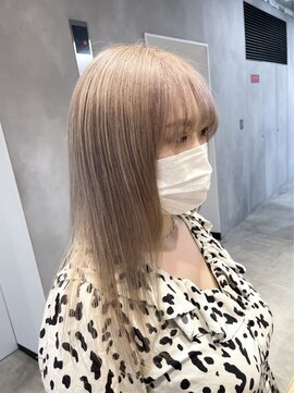 エイト ヘアサロン 渋谷本店(EIGHT) ホワイトベージュ　e2