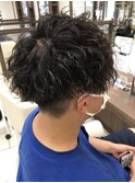 <大澤>Vラインツイスト 国分寺メンズカット