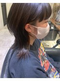 カット/ウルフカット/ミディアム/10代20代