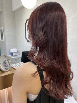 ロンドプランタン 恵比寿(Lond Printemps) ＊石垣　ブリーチなしピンクバイオレット/レッドバイオレット