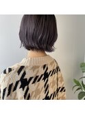暗髪グレー