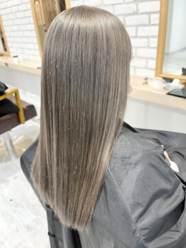 シエル 千葉店(CIEL) グレージュカラー《ブリーチあり》