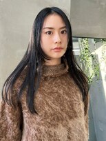 テトヘアー(teto hair)&nbsp;地毛風ブルーブラックマッシュショート